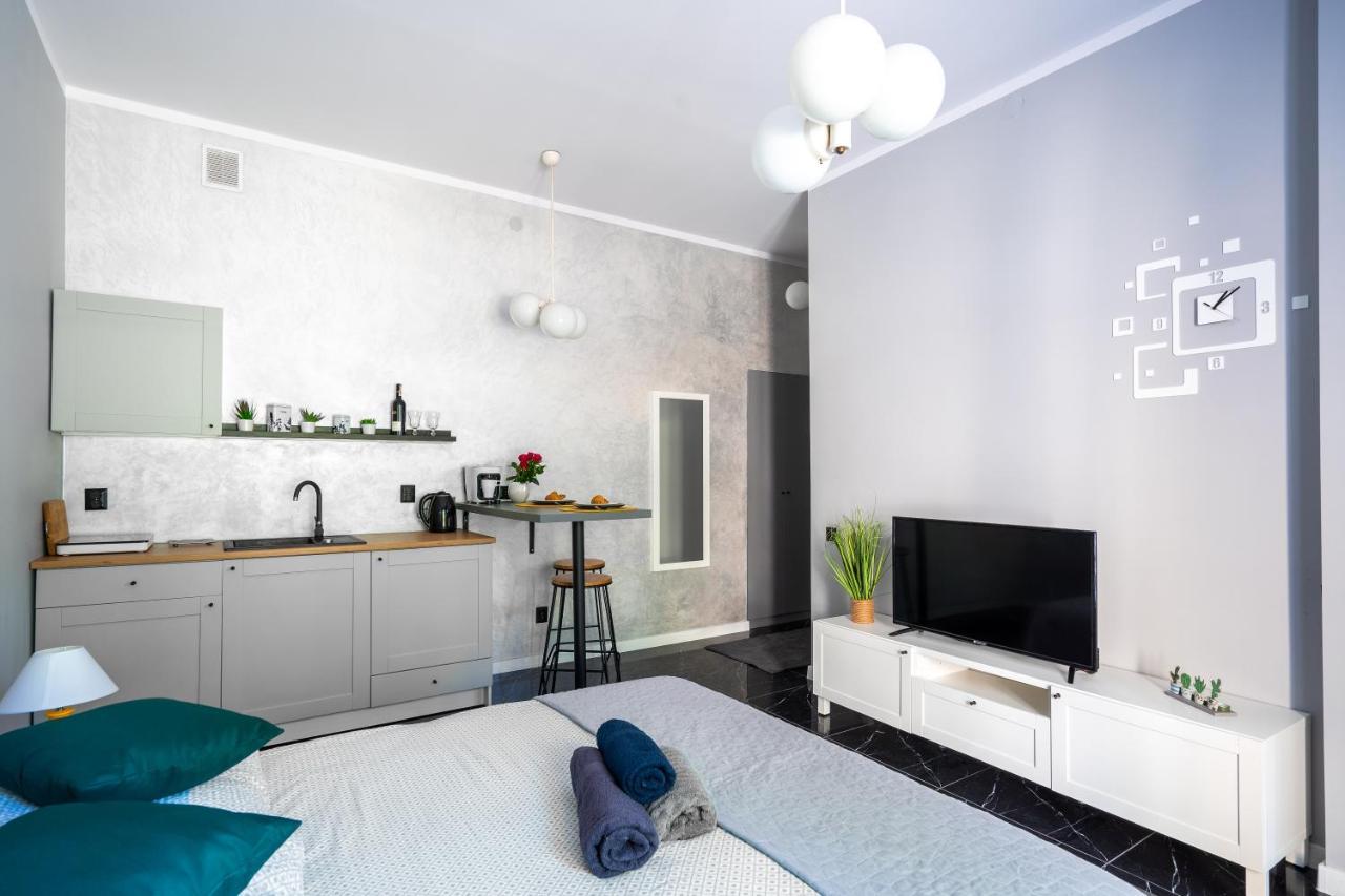 Stylish Studio In The Heart Of The City. Warschau Buitenkant foto