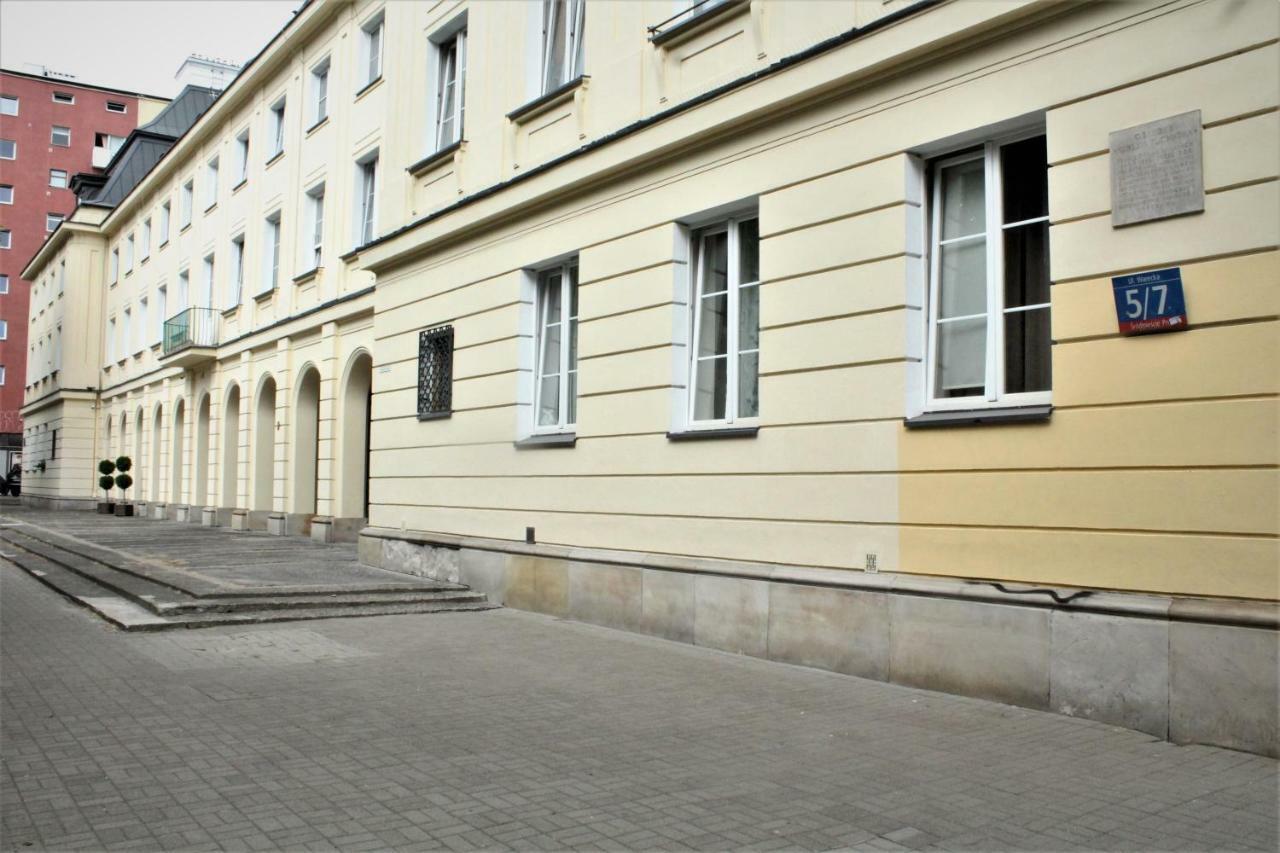 Stylish Studio In The Heart Of The City. Warschau Buitenkant foto